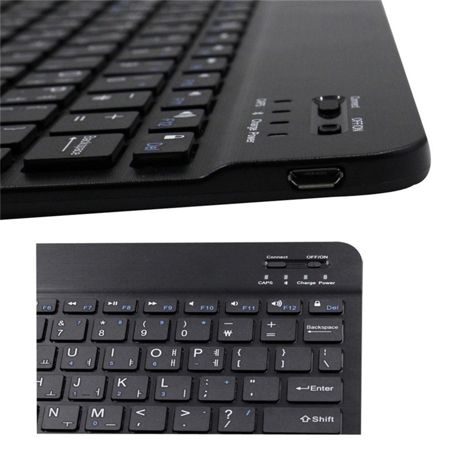 AKN88 - ROCKWARE HB030 - Keyboard Bluetooth Portable Slim 10 inch