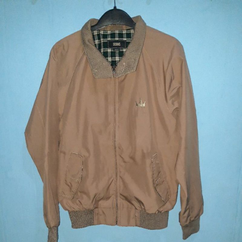 Jaket Screamous Harrington Murah - Cream