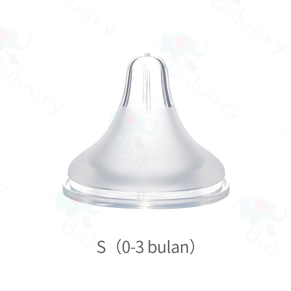 Buluary Dot bayi wide neck bahan silikon  dot pigeon-S(0-3Bulan)