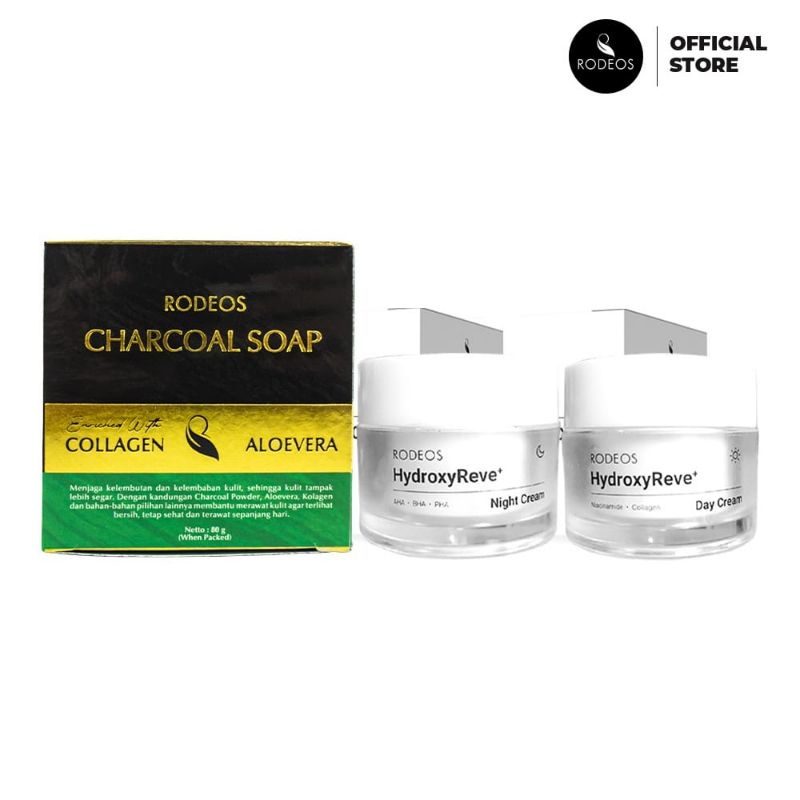 [ Bonus Logam Mulia ] Sabun rodeos men original - Rodeos Charcoal Soap 100% Original - distributor r