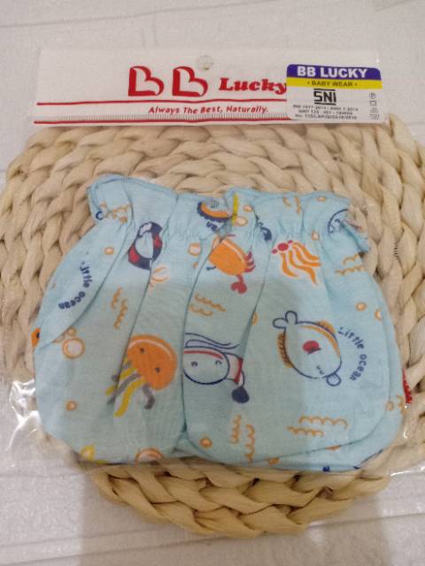 Bb Lucky_sarung tangan kaki bayi / stk bayi / stk baby lucky / sarung tangan bayi  / sarung tangan