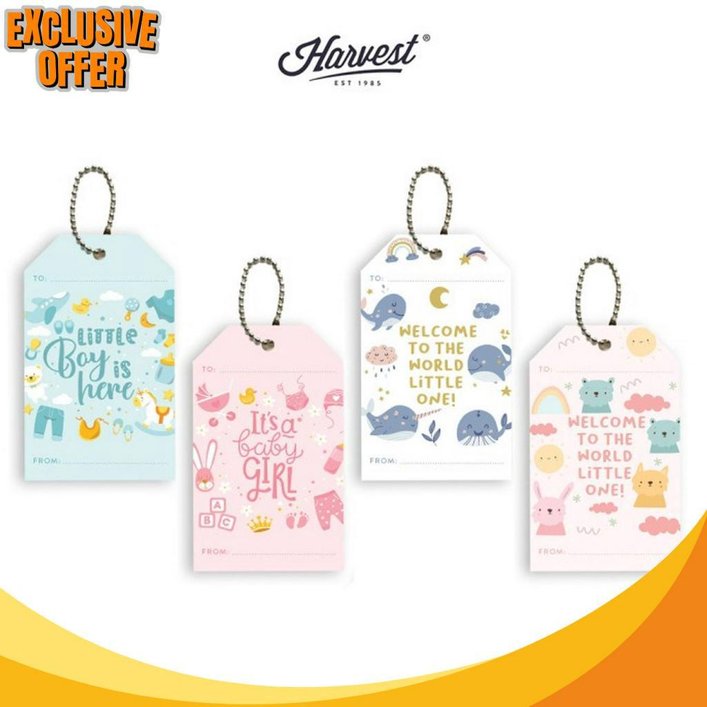 CUCIGUDANG Gift Tag Baby  New Born Harvest isi 8  Baby Wish
