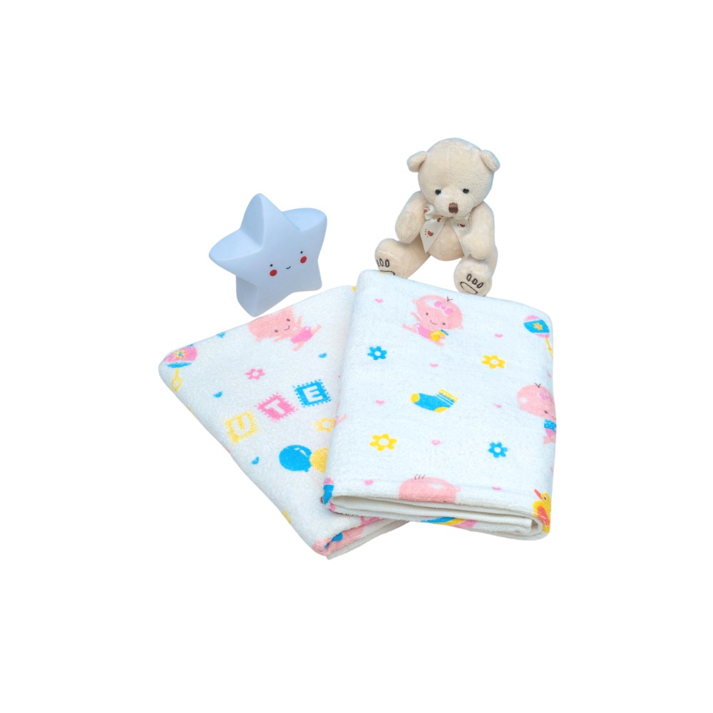 Chalmer Handuk Bayi Karakter / Baby Towel 60x120cm-1