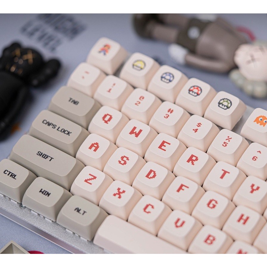 Yiqi Video Game Design PBT Dye-sub Keycaps 144 set XDA Profile