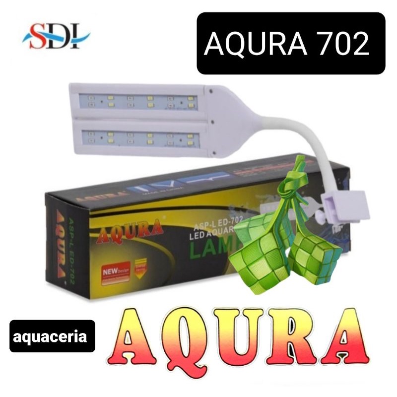 AQURA ASP 702 LAMPU JEPIT AQUARIUM AQUASCAPE