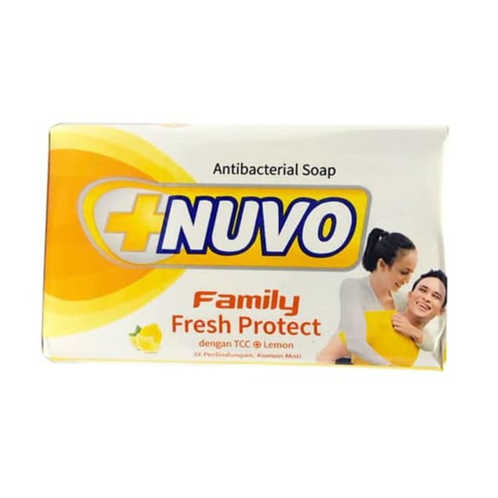 Nuvo Family Barsoap/Sabun Batang(Mild Protect/Care/Nature/ Total) - 72g