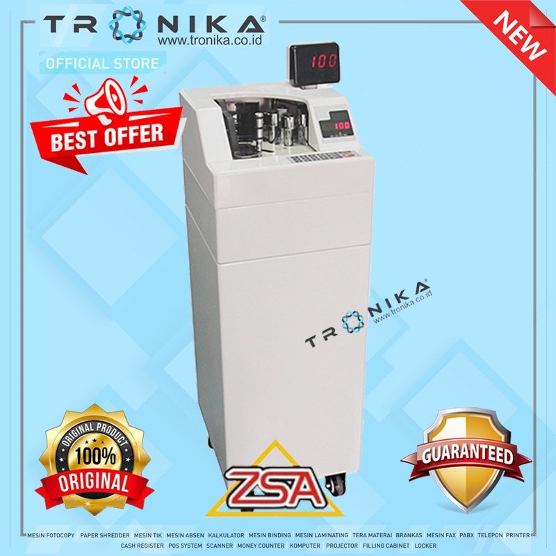 MESIN PENGHITUNG UANG STANDING VACCUM | ZSA 5000S | ORIGINAL | GARANSI RESMI