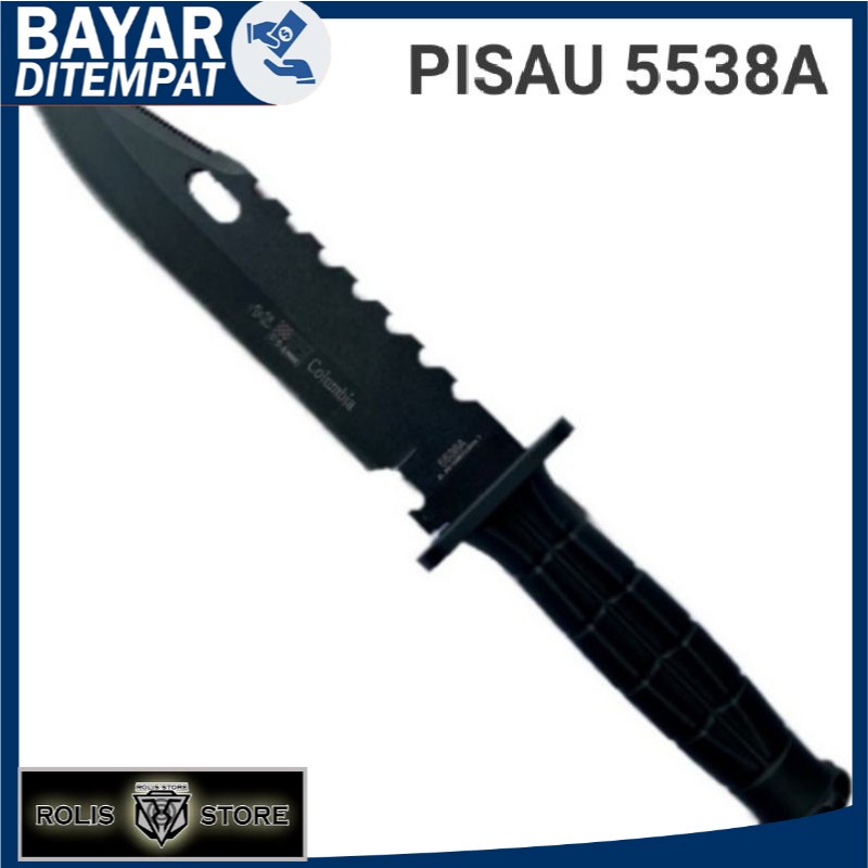 UNIK PISAU COLOMBIA 5538A  SURVIVAL OUTDOOR