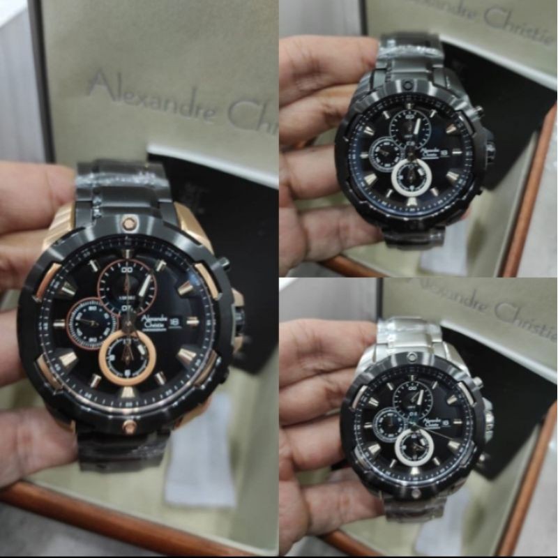 original alexandre christie jam tangan pria AC 6305/ac6305/6305