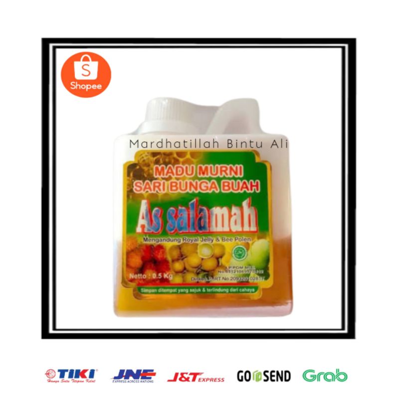 

Madu Murni Sari Bunga Buah As Salamah 500gr - Original