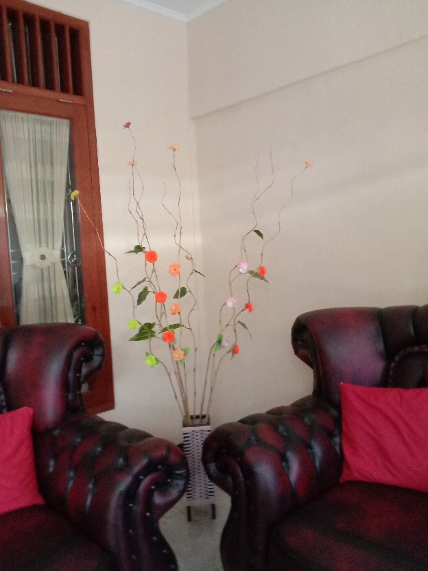 Bunga Bambu Ulir Anyelir