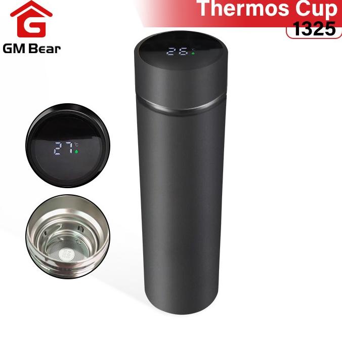 GM Bear Termos Air Panas 500ml Thermos Suhu Display LED 1325 - Tumbler
