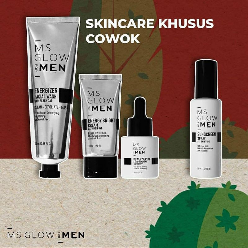 paket lengkap ms glow men