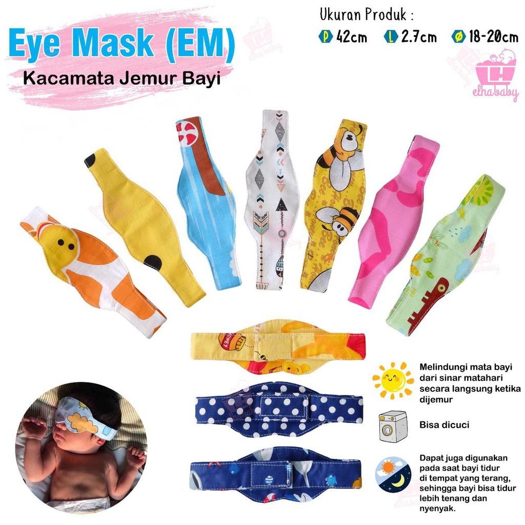 Elha Baby Kacamata Jemur Bayi Harga 7K Per Pcs