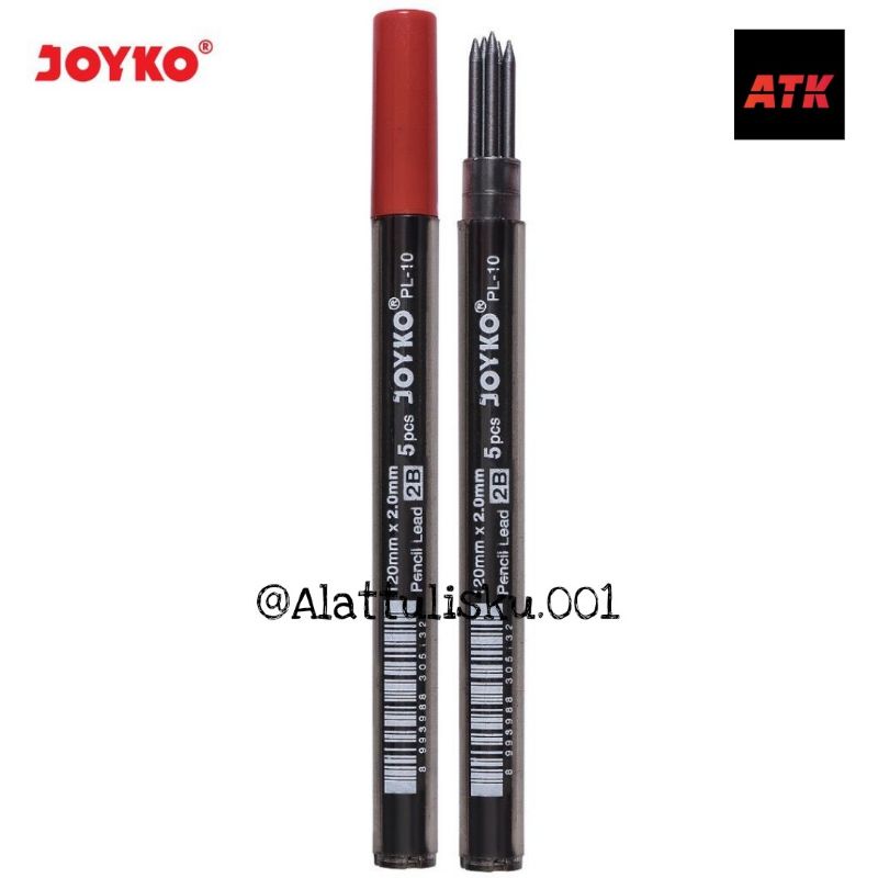 

ISI PENSIL MEKANIK JOYKO PL-10 / 2B / 2.0 mm