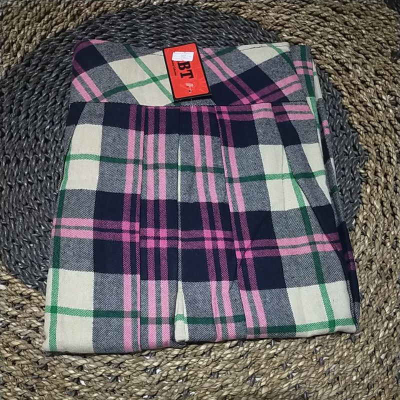 ROK FLANEL IMPORT PANJANG/ROK KOTAK FLANEL PANJANG/ROK FLANEL IMPORT MURAH/ROK SEMIWOL-Pict 16