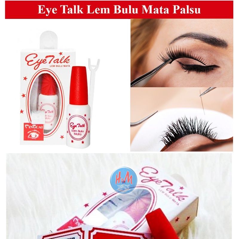 LEM BULU MATA EYE TALK MINGCAI ORIGINAL BPOM