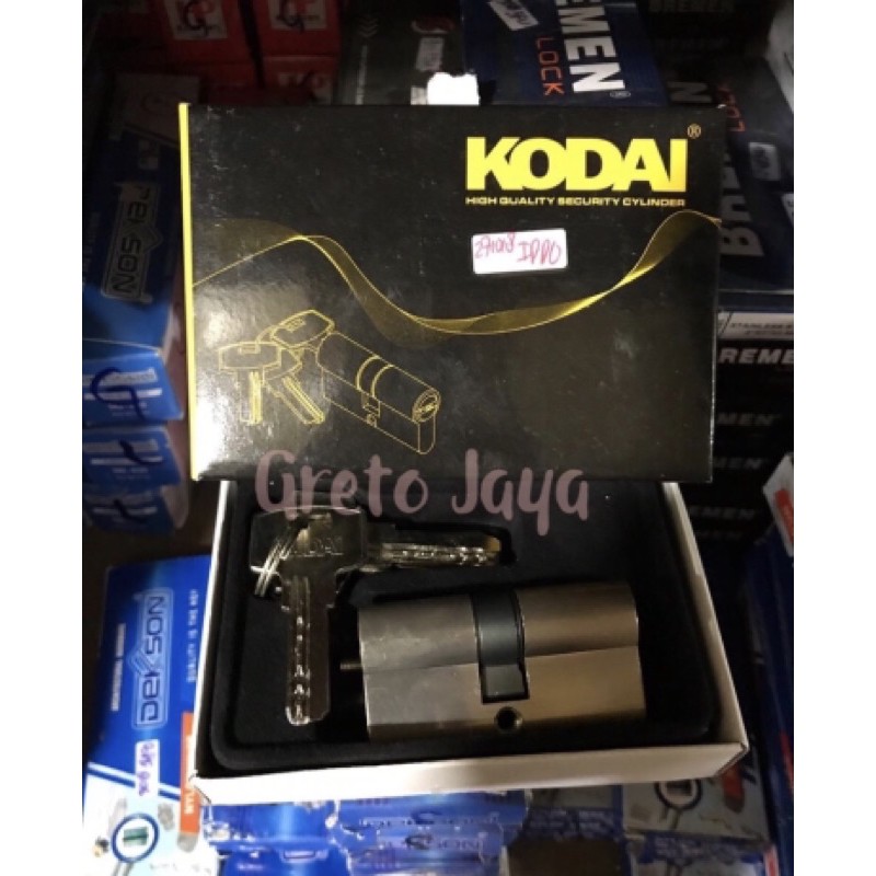 ( Merk KODAI ) Cylinder Silinder Cilinder Kunci Pintu Kayu Bagus Rumah Kamar