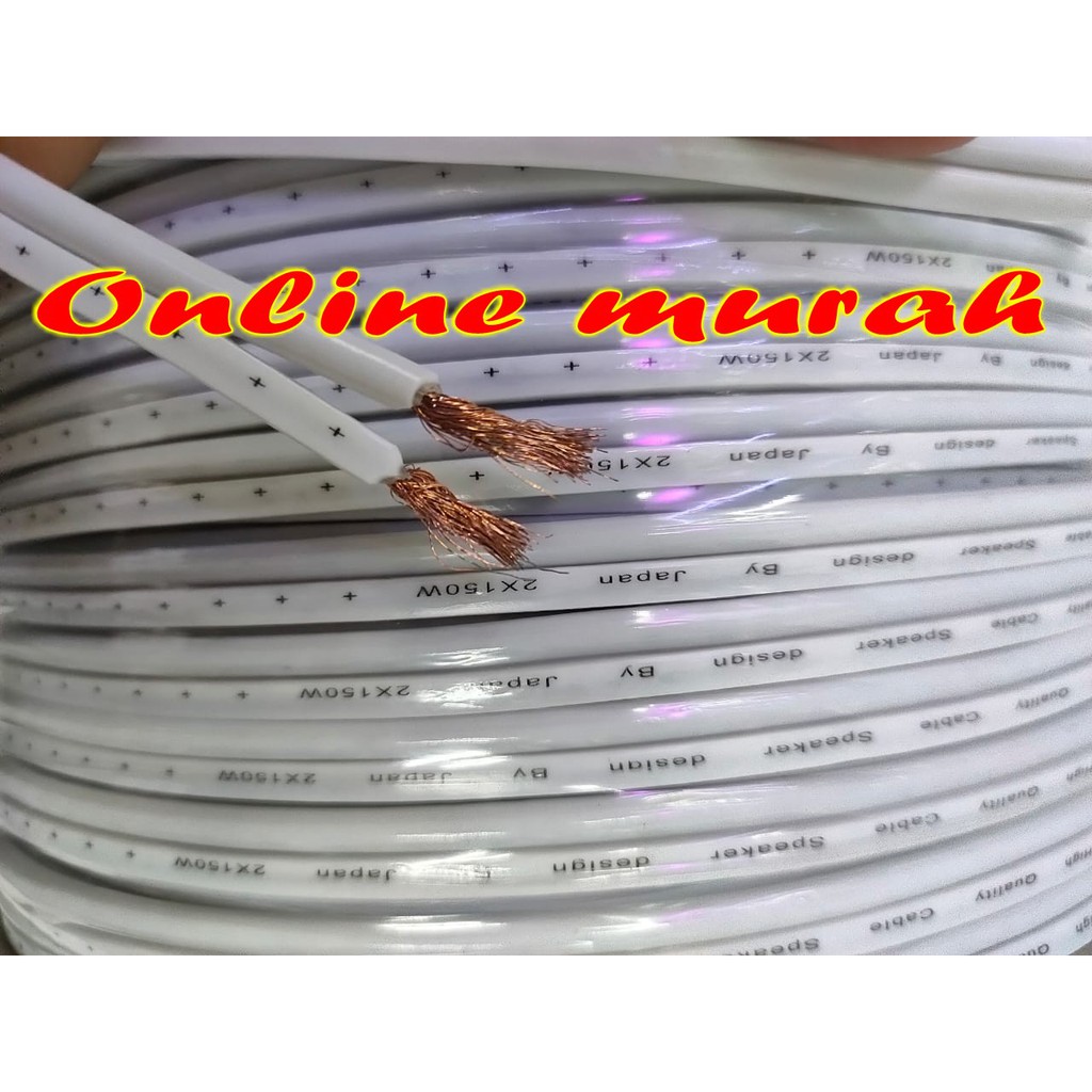 Kabel Speaker High Quality TITAN AUDIO RVV 2X1.5 100METER