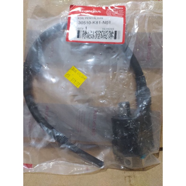 ORIGINAL AHM COIL KUIL CDI ECU  PENGAPIAN MOTOR INJECT INJEKSI BEAT FI K81 BEAT FI BEAT FI NEW ORIGI