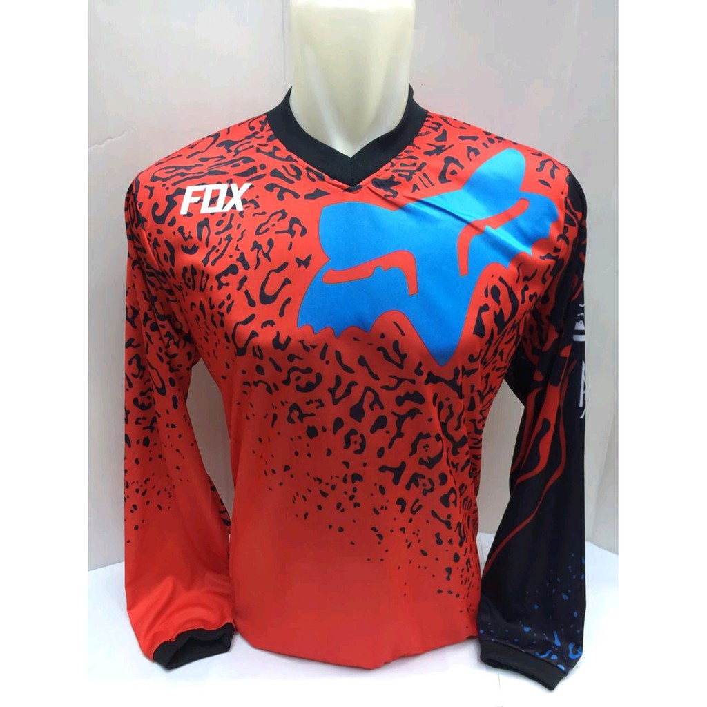 Jersey sepeda - baju cross fox racing