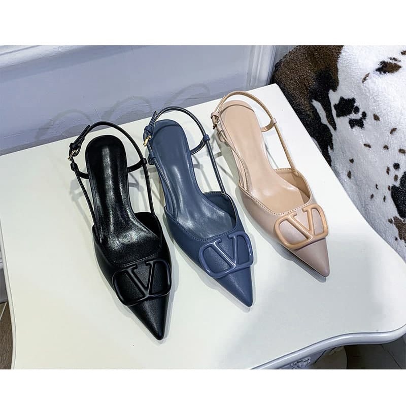 AGI40666 sepatu hak wanita murah high heels import terbaru heels kantoran kekinian cod jakarta