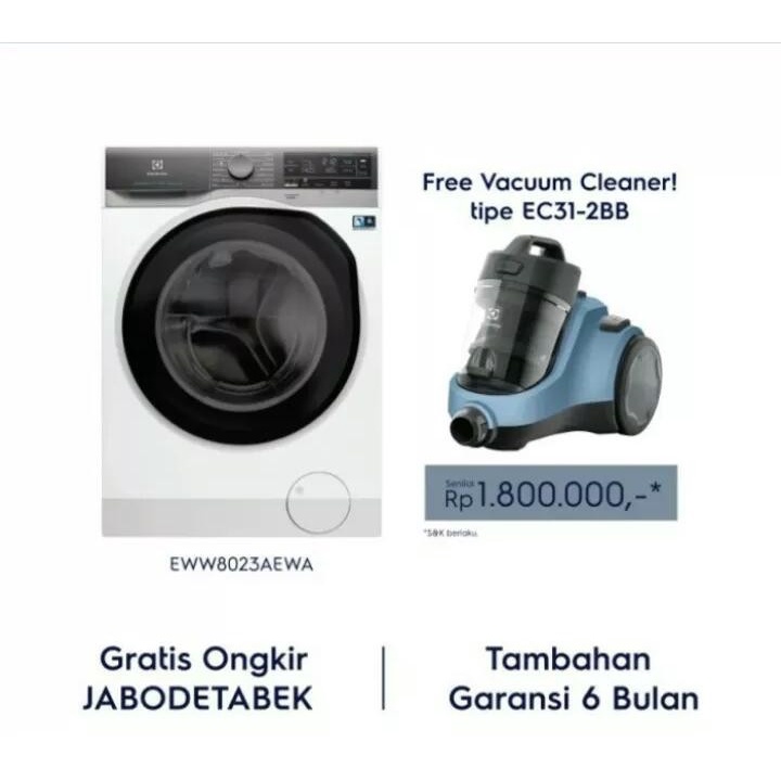 ELECTROLUX EWW 8023 AEWA WASHING MACHINE FRONT LOADING 8KG