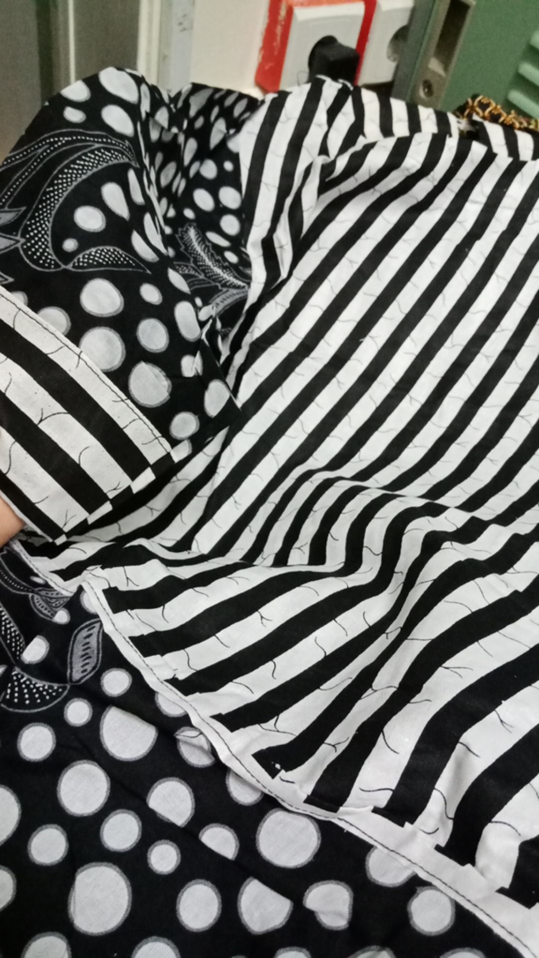 Batik Dolby Dolbi Dobby Doby Tenun Sutra Tulis Katun Atbm Baron Atasan Batik Wanita Sogan Srg308