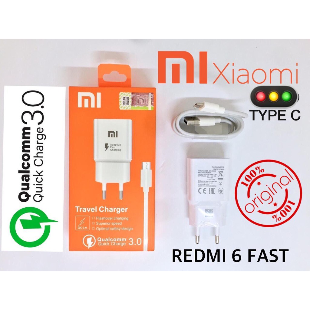 CHARGER CASAN XIAOMI REDMI 5/5a/6/6a/redmi/7/7a/redmi/8/8a/redmi 9/9a/9c MICRO &amp; TYPE-C ORIGINAL