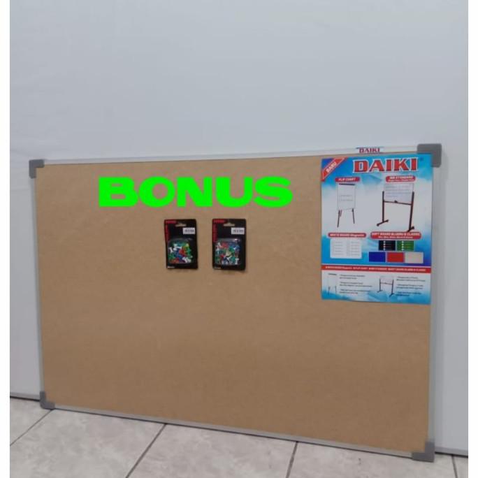 

Softboard / papan mading classic hanger uk 60x90 Cm