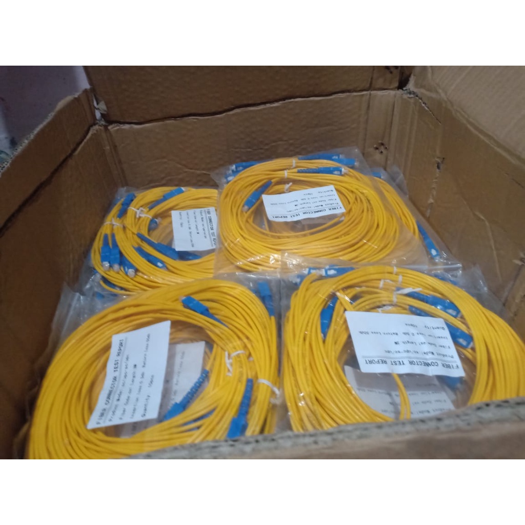 Patchord / Patchcord SC-SC UPC 2 Meter 3mm Simplex Pabrikan