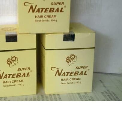 Natebal super Hair Cream 100 gr Penghitam Rambut ( 1 pcs )