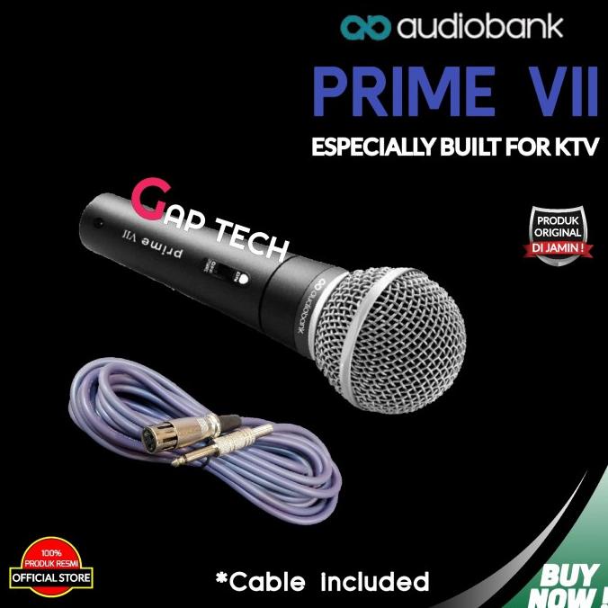 Audiobank Prime VII / PRIMEVII / PRIME 7 Dynamic Microphone Original