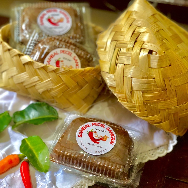 

SAMBAL PECEL SANGRAI KEMASAN 250gram CAP ENAK KACANG SANGRAI BUMBU SANGRAI