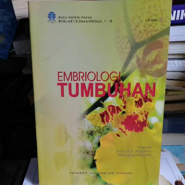 Buku Embriologi Tumbuhan