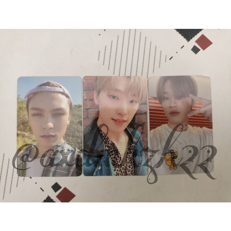 [READY] SEVENTEEN NCT DREAM PHOTOCARD PC OFFICIAL VERNON DINO CHENLE