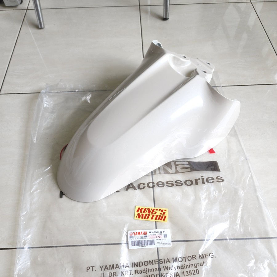 SPAKBOR DEPAN FAZZIO KREM BEJ F1511 P1 ASLI YAMAHA