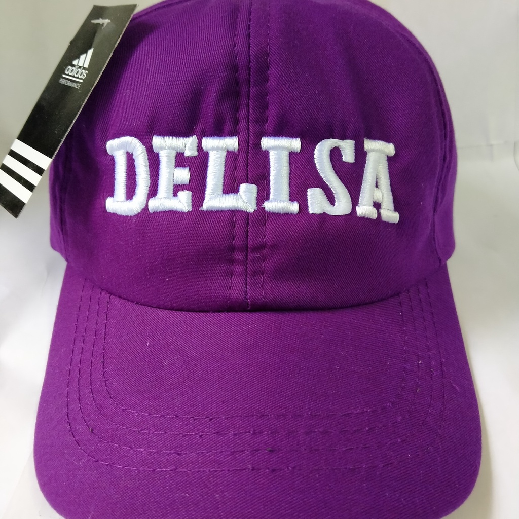 Topi Baseball anak custom nama Gratis Bordir Nama sendiri-Ungu