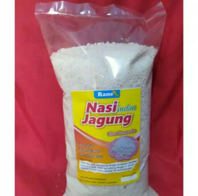 

Nasi Sego jagung instan premium khas desa, beras jagung bisa gerit Ampok Diet sehat halus dan lembut 500grm