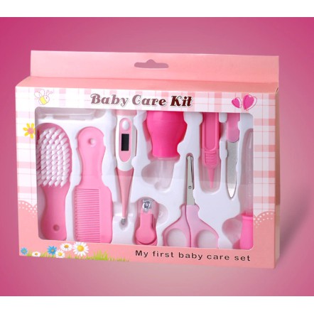 Perlengkapan Bayi Set Newborn isi 10/6  (Termometer. Gunting Kuku. Sisir Bayi. Dll) Baby Care Kit-2