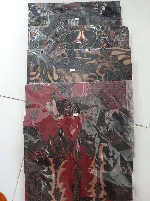 Batik Pria Lengan Panjang Kemeja Batik Pria Lengan Panjang M L Xl Xxl Xxxl