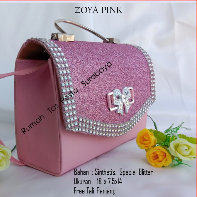 Tas Elegant,Tas Lucu,Tas Murah,ZOYA PINK