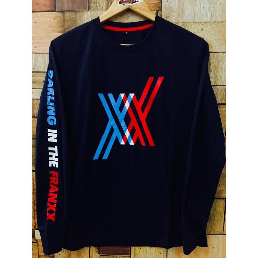 Longsleeve Anime Darling in the Franxx Zero Two Navy