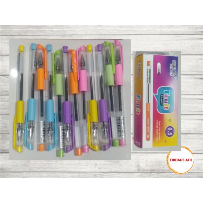 

Bulpen Bulpoint Pen lucu warna warni murah 0,5mm tinta hitam