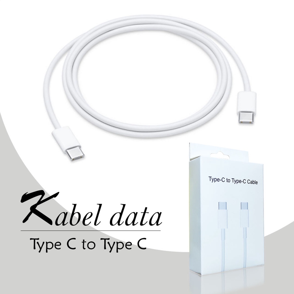 KABEL DATA TYPE C KE TYPE C PACK DUS 0256BL239