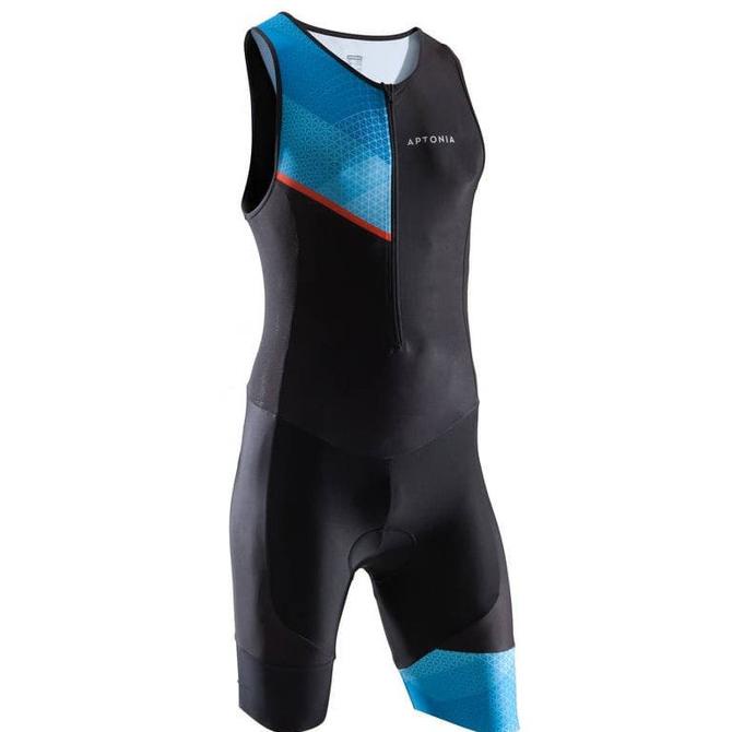 BISA COD Baju Trilomba Lomba Triathlon suit sleeveless trisuit Aptonia