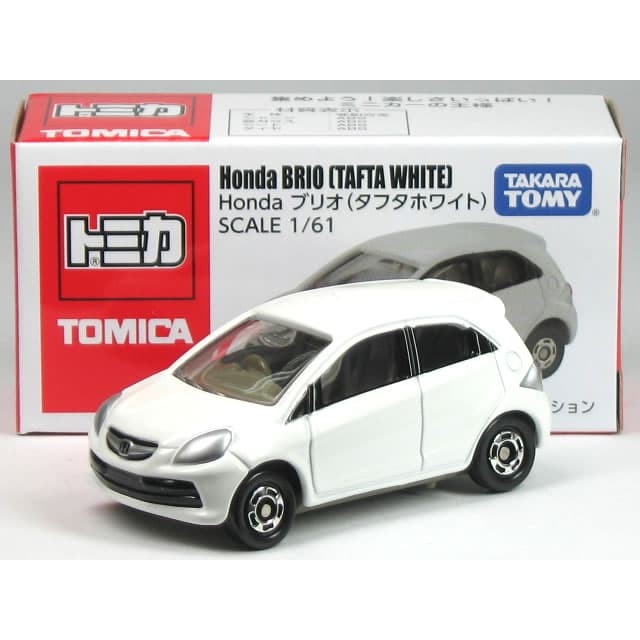 Honda BRIO (Tafta White) putih Tomica takara tomy
