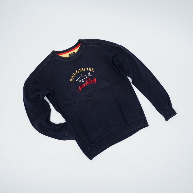 Paul and Shark Sweatshirt In Navy