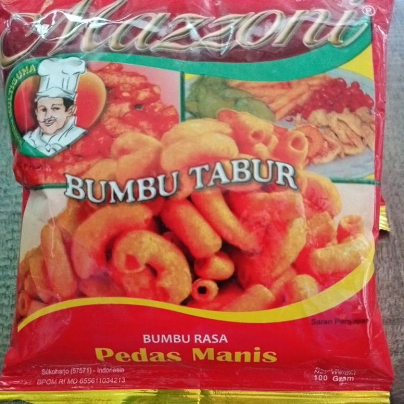 

bumbu tabur rasa pedas manis