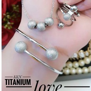 TiTanium set perhiasan wanita QA10